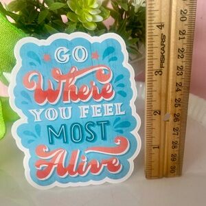 10/$10 Inspirational Blue and Red sticker